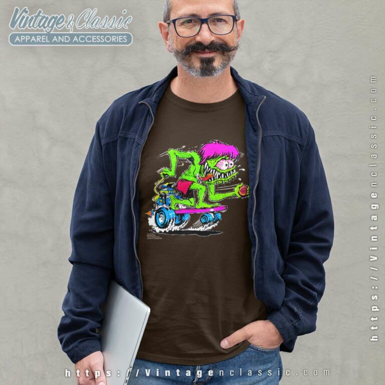 Rat Fink Skateboarding Long Sleeve Tee Rat Fink Skateboarding Long Sleeve Tee