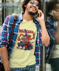 Rat Fink Wild Child V Neck TShirt