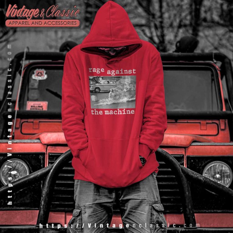 Ratm Killing In The Name Burning Monk Hoodie Ratm Killing In The Name Burning Monk Hoodie