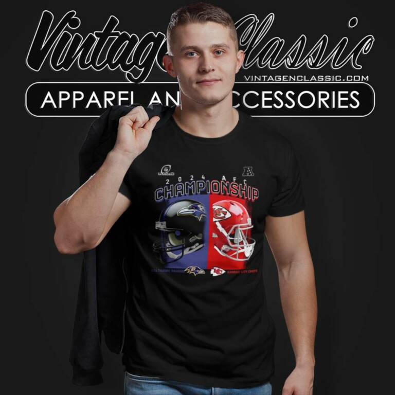 Ravens Vs Chiefs Afc Championship 2024 T Shirt Ravens Vs Chiefs Afc Championship 2024 T Shirt