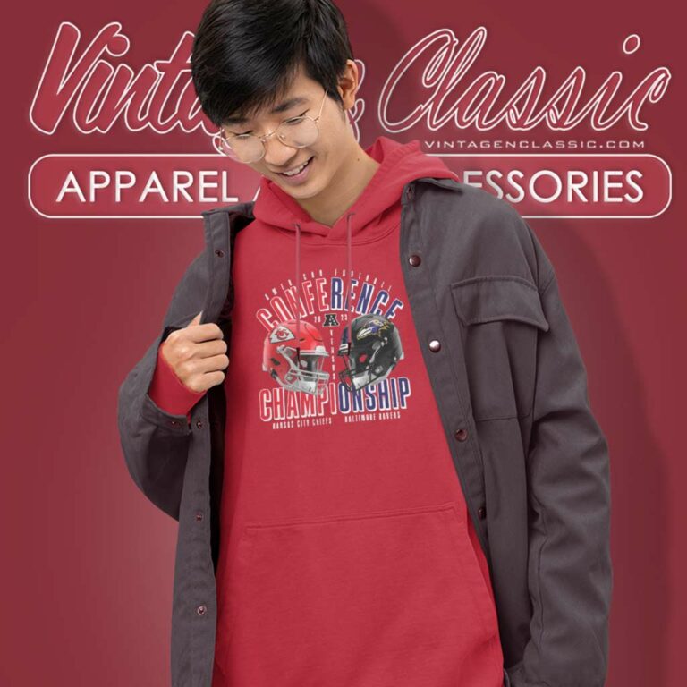 Ravens Vs Chiefs Conference Championship 2023 Hoodie Ravens Vs Chiefs Conference Championship 2023 Hoodie