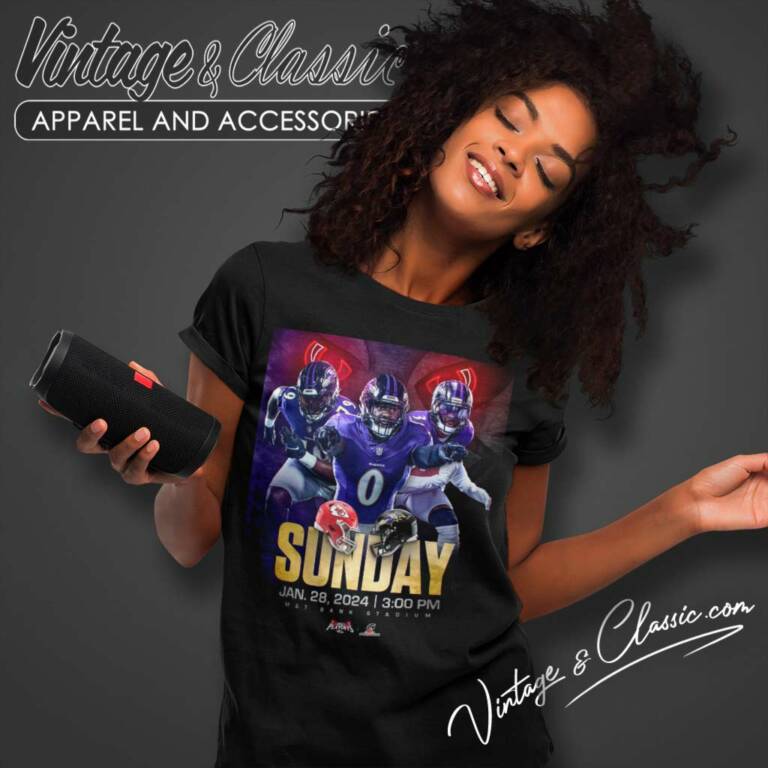 Ravens Vs Kansas City Chiefs Afc Championship Women TShirt Ravens Vs Kansas City Chiefs Afc Championship Women TShirt