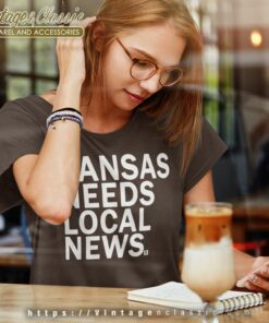Raygun Shirt Kansas Needs Local News Women TShirt