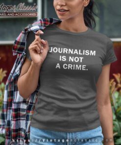 Raygun Shirt Raygun Journalism Is Not A Crime Women TShirt