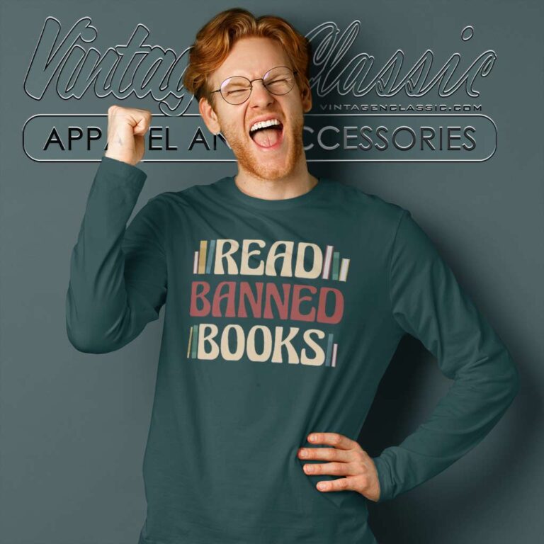Read Banned Books Shirt Book Lover Tee Long Sleeve Tee Read Banned Books Shirt Book Lover Tee Long Sleeve Tee