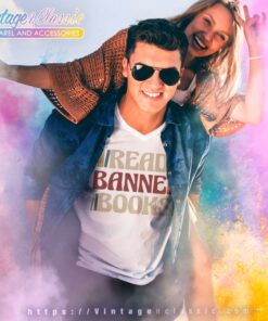 Read Banned Books Shirt Book Lover Tee V Neck TShirt