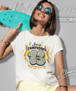 Real Madrid Supercopa Champions 2024 Women T Shirt