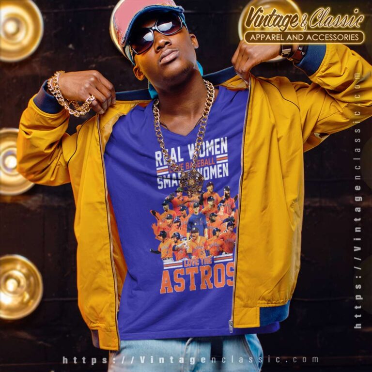 Real Women Love Baseball Smart Women Love The Astros V Neck TShirt Real Women Love Baseball Smart Women Love The Astros V Neck TShirt