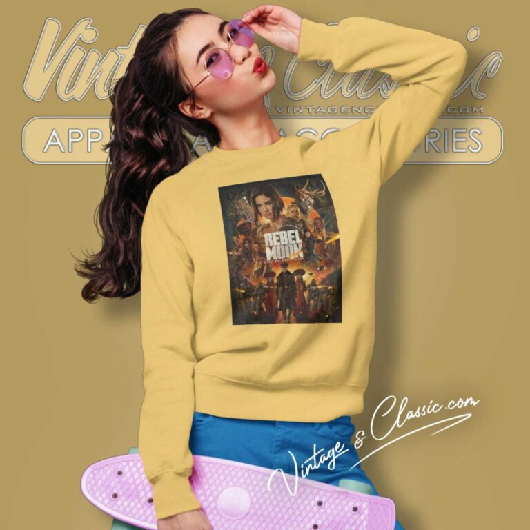 Rebel Moon A Child Of Fire Movies Part One Sweatshirt Rebel Moon A Child Of Fire Movies Part One Sweatshirt