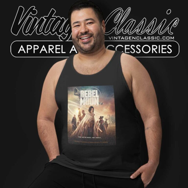 Rebel Moon Zack Snyder Film Poster Tank Top Racerback Rebel Moon Zack Snyder Film Poster Tank Top Racerback