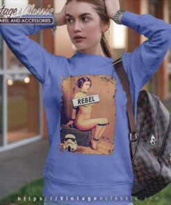 Rebel Princess Leia Naughty Trooper Star Wars Sweatshirt