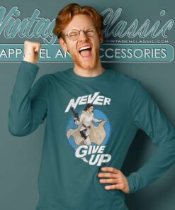 Rebel Princess Leia Never Give Up Star Wars Retro Shirt 4 Rebel Princess Leia Never Give Up Star Wars Retro Long Sleeve Tee