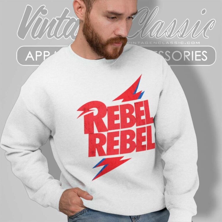 Rebel Rebel David Bowie Sweatshirt Rebel Rebel David Bowie Sweatshirt