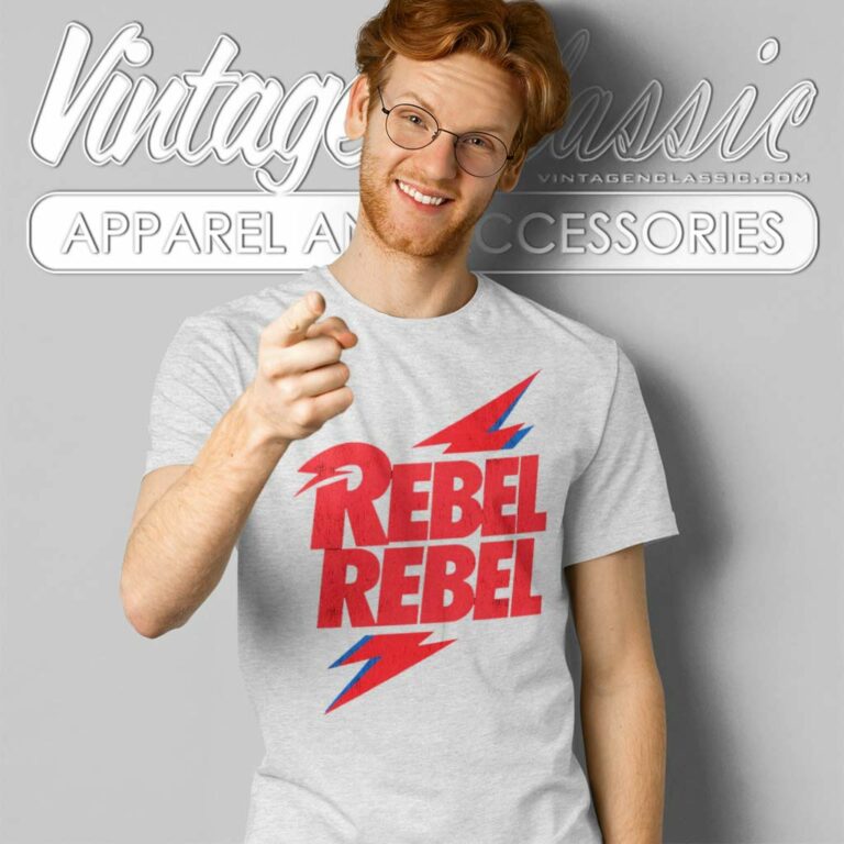 Rebel Rebel David Bowie T Shirt Rebel Rebel David Bowie T Shirt