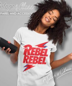 Rebel Rebel David Bowie Women TShirt