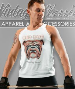 Red Dog Beer This Dog Hunts Tank Top Racerback