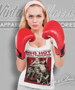 Red Hot Chili Peppers 1991 Concert Sock Poster Shirt 4 Red Hot Chili Peppers 1991 Concert Sock Poster Tank Top Racerback