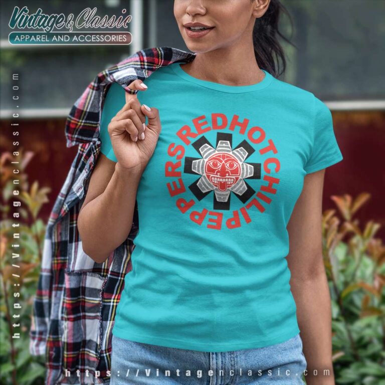 Red Hot Chili Peppers 1998 Promo Tour Women TShirt Red Hot Chili Peppers 1998 Promo Tour Women TShirt