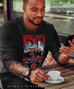 Red Hot Chili Peppers 40 Years Signature Sweatshirt