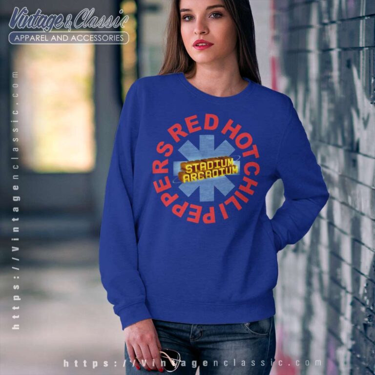 Red Hot Chili Peppers Album Stadium Arcadium Sweatshirt Red Hot Chili Peppers Album Stadium Arcadium Sweatshirt