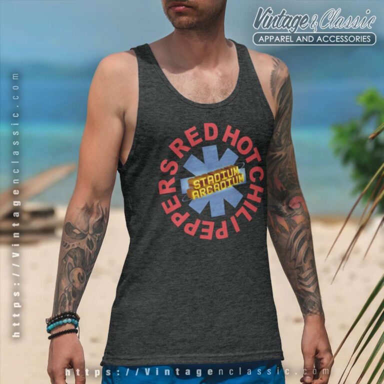 Red Hot Chili Peppers Album Stadium Arcadium Tank Top Racerback Red Hot Chili Peppers Album Stadium Arcadium Tank Top Racerback