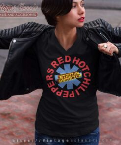 Red Hot Chili Peppers Album Stadium Arcadium V Neck TShirt