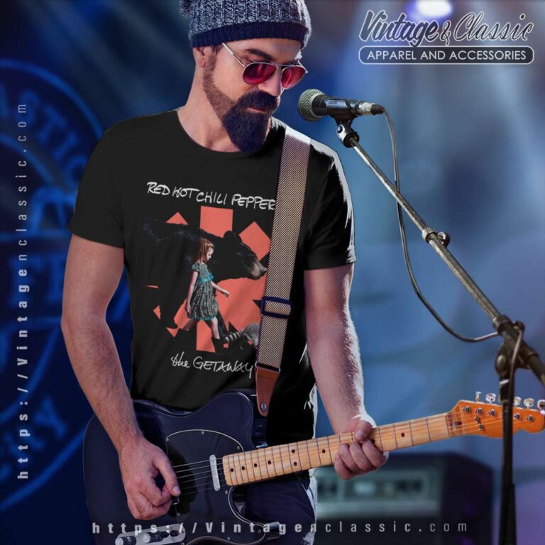 Red Hot Chili Peppers Album The Getaway T Shirt Red Hot Chili Peppers Album The Getaway T Shirt