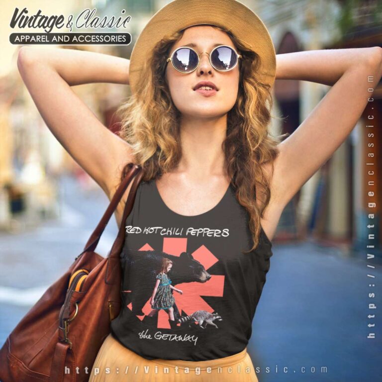 Red Hot Chili Peppers Album The Getaway Tank Top Racerback Red Hot Chili Peppers Album The Getaway Tank Top Racerback