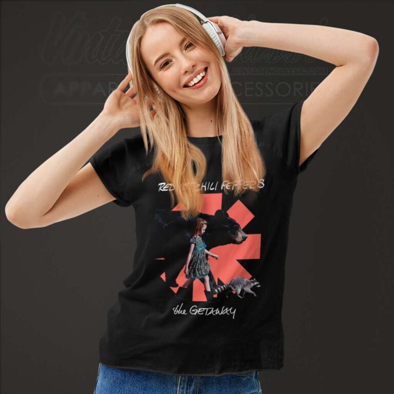Red Hot Chili Peppers Album The Getaway Women TShirt Red Hot Chili Peppers Album The Getaway Women TShirt