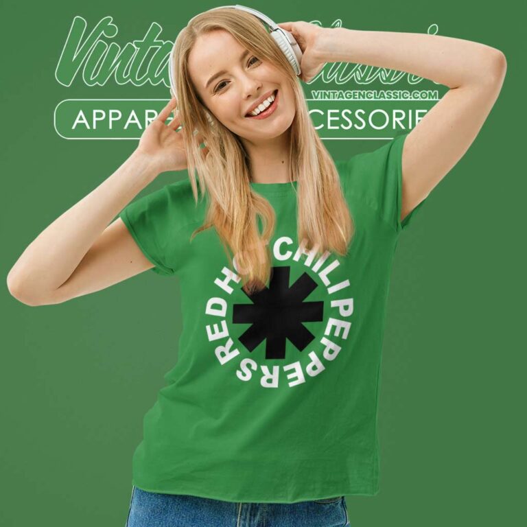 Red Hot Chili Peppers Black Asterisk Women TShirt Red Hot Chili Peppers Black Asterisk Women TShirt