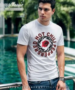 Red Hot Chili Peppers Blood Sugar Flower Shirt 4 Red Hot Chili Peppers Blood Sugar Flower T Shirt