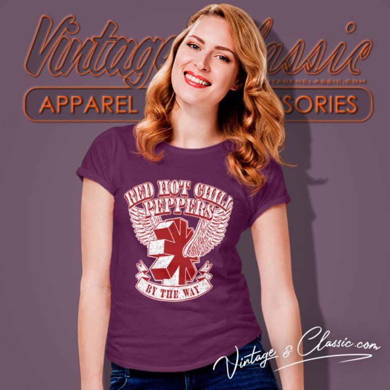 Red Hot Chili Peppers By The Way Women T Shirt Red Hot Chili Peppers By The Way Women T Shirt