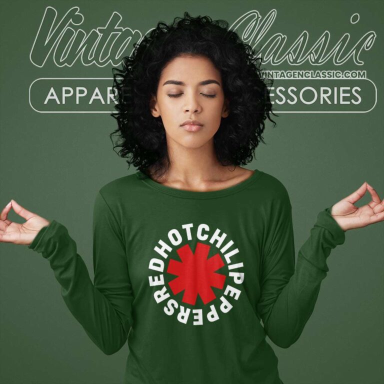 Red Hot Chili Peppers Classic Asterisk Long Sleeve Tee Red Hot Chili Peppers Classic Asterisk Long Sleeve Tee