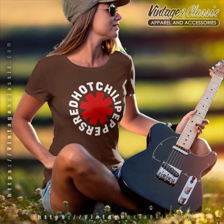 Red Hot Chili Peppers Classic Asterisk Women TShirt Red Hot Chili Peppers Classic Asterisk Women TShirt