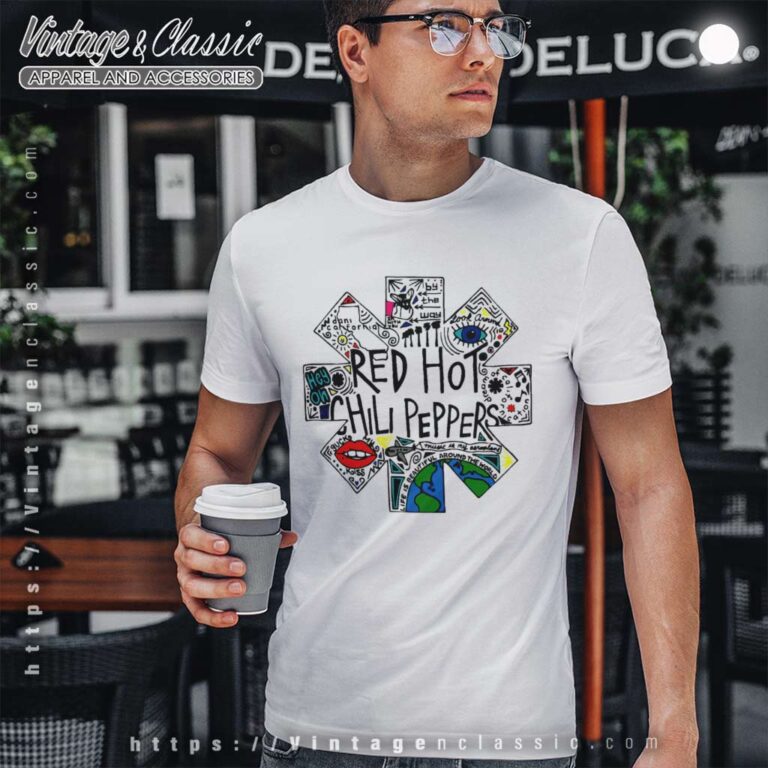 Red Hot Chili Peppers Doodle Logo T Shirt Red Hot Chili Peppers Doodle Logo T Shirt