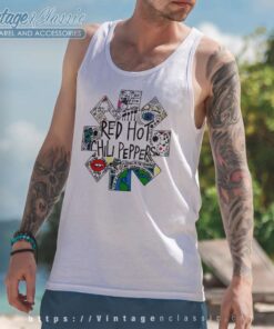 Red Hot Chili Peppers Doodle Logo Tank Top Racerback