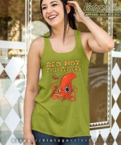 Red Hot Chili Peppers Fire Squid Shirt 5 Red Hot Chili Peppers Fire Squid Tank Top Racerback