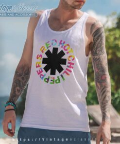 Red Hot Chili Peppers Hyper Colour Logo Tank Top Racerback