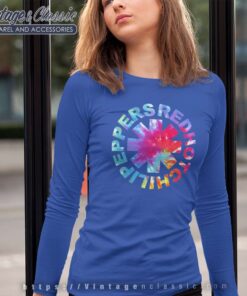 Red Hot Chili Peppers Logo Art Long Sleeve Tee