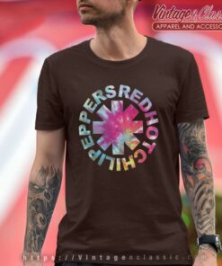 Red Hot Chili Peppers Logo Art T Shirt