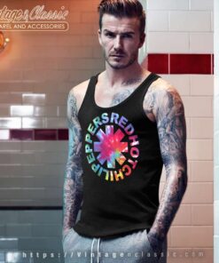 Red Hot Chili Peppers Logo Art Tank Top Racerback