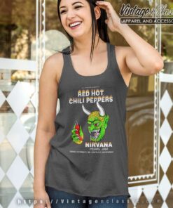 Red Hot Chili Peppers Nirvana Pearl Jam Tank Top Racerback