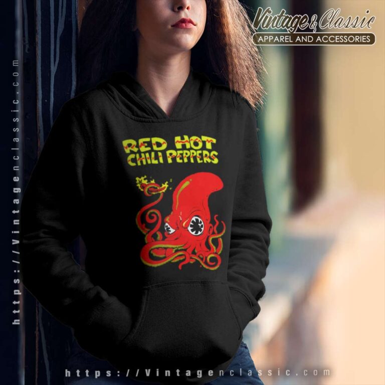 Red Hot Chili Peppers Octopus Hoodie Red Hot Chili Peppers Octopus Hoodie