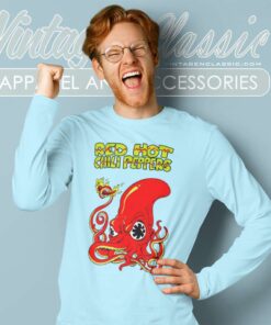 Red Hot Chili Peppers Octopus Long Sleeve Tee
