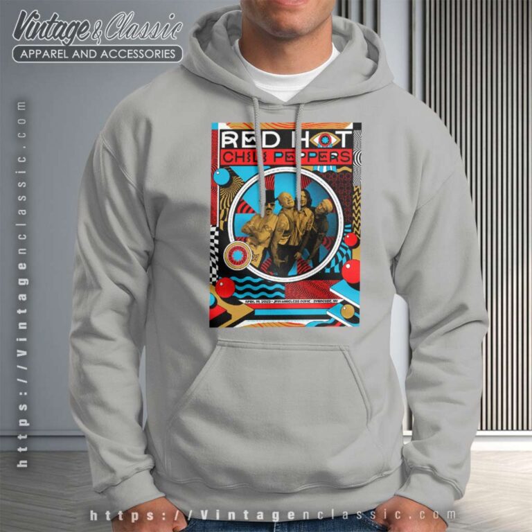 Red Hot Chili Peppers Poster Syracuse Limited Edition 2023 Hoodie Red Hot Chili Peppers Poster Syracuse Limited Edition 2023 Hoodie