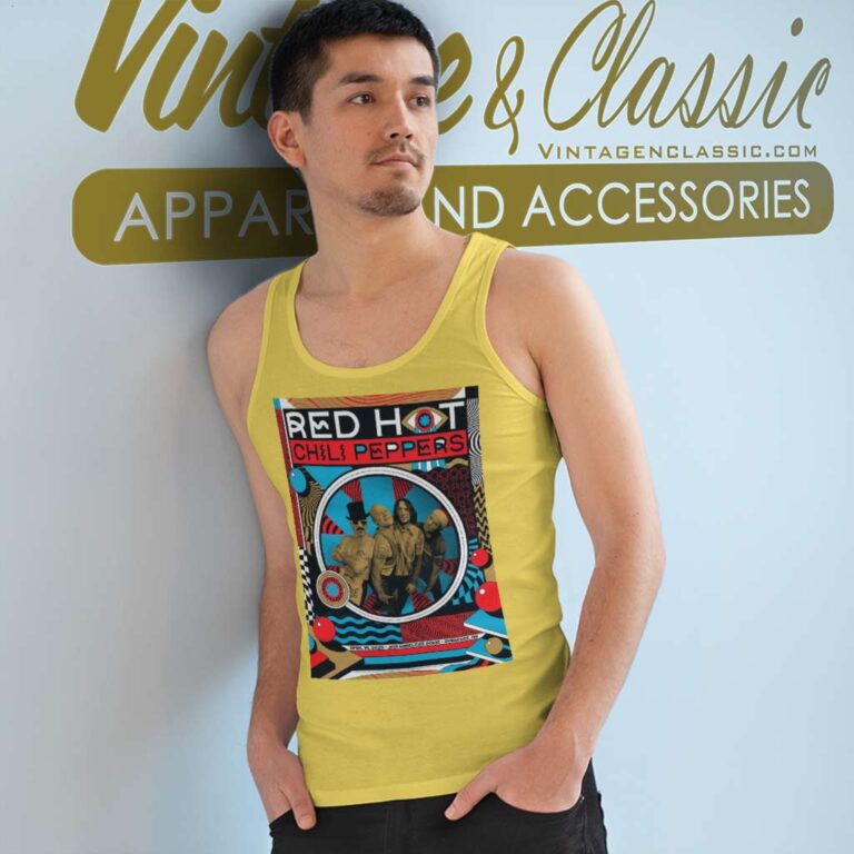 Red Hot Chili Peppers Poster Syracuse Limited Edition 2023 Tank Top Racerback Red Hot Chili Peppers Poster Syracuse Limited Edition 2023 Tank Top Racerback