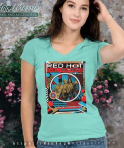 Red Hot Chili Peppers Poster Syracuse Limited Edition 2023 V Neck TShirt