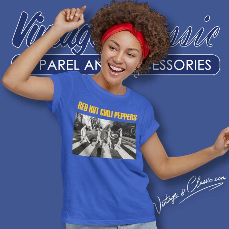 Red Hot Chili Peppers Sock Poster Street Women TShirt Red Hot Chili Peppers Sock Poster Street Women TShirt