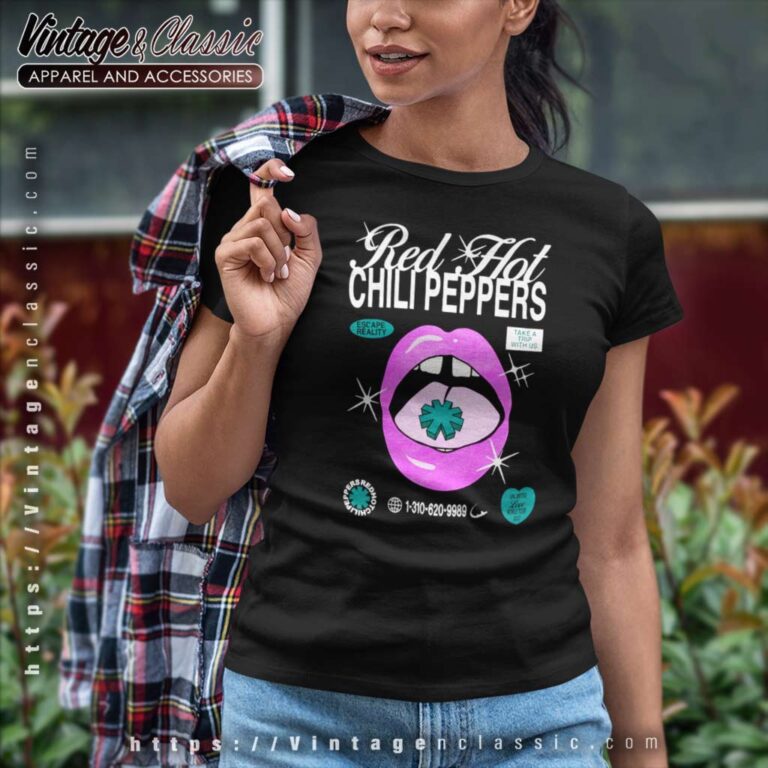 Red Hot Chili Peppers Tour 2023 Women TShirt Red Hot Chili Peppers Tour 2023 Women TShirt