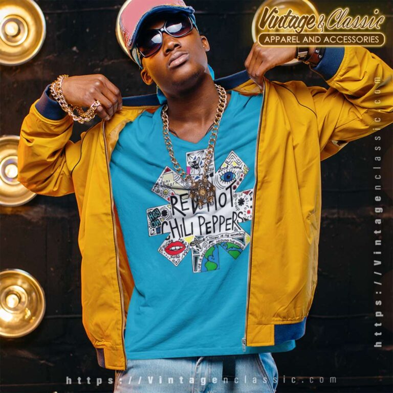 Red Hot Chili Peppers World Tour Shirt For Fan V Neck TShirt Red Hot Chili Peppers World Tour Shirt For Fan V Neck TShirt